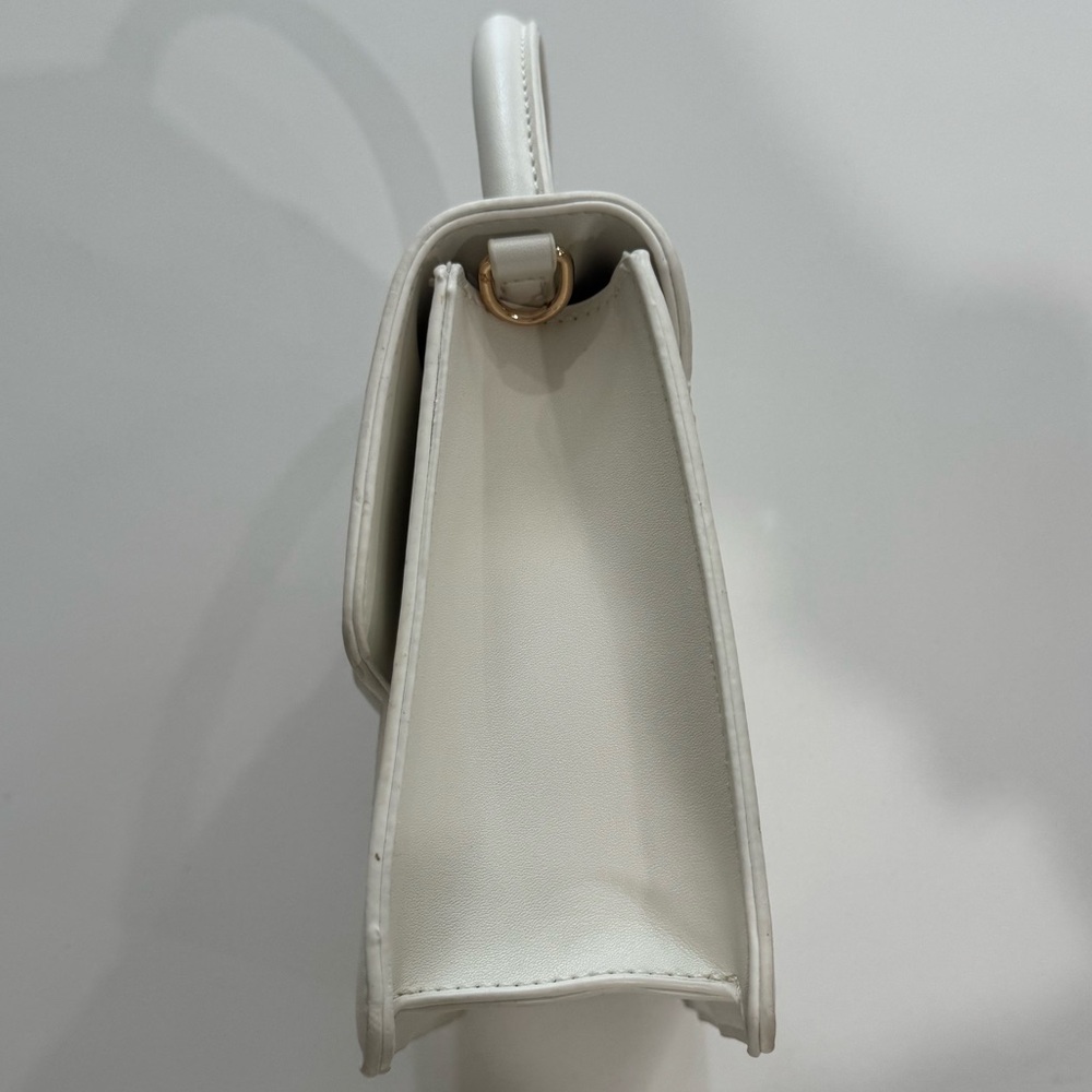 NWOT Lulus Elegant White Handbag - Picture 2 of 8
